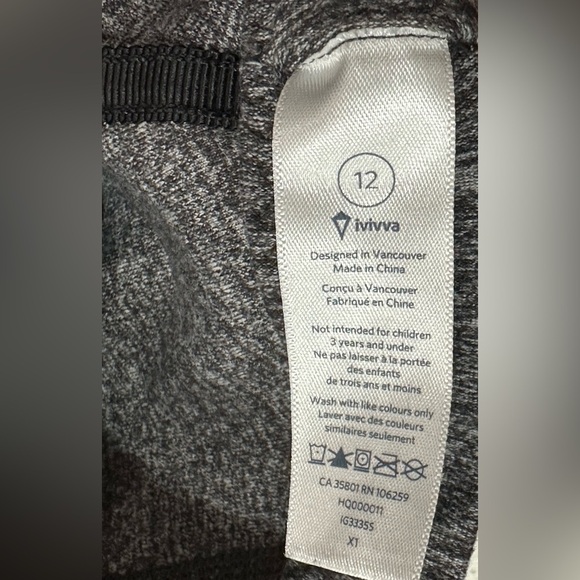 🌟NWOT🌟 Ivivva: Girls Long Sleeve Hooded Top- Size 12 - Picture 7 of 8